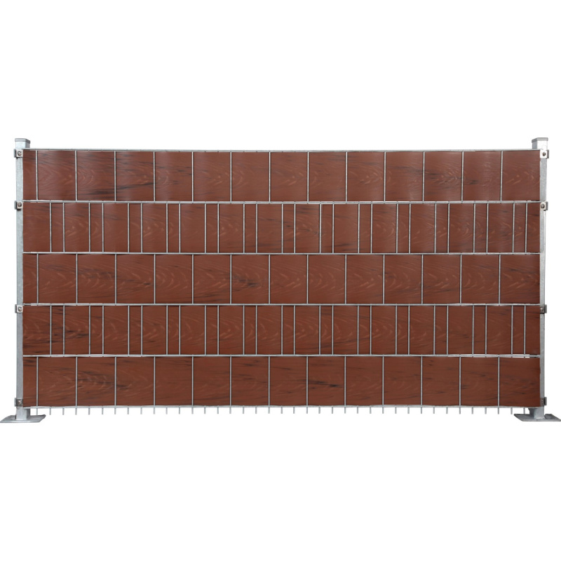 Floraworld Protipohledový PVC pás ve vzhledu dřeva hnědý, 2015 x 192 mm, 5 ks