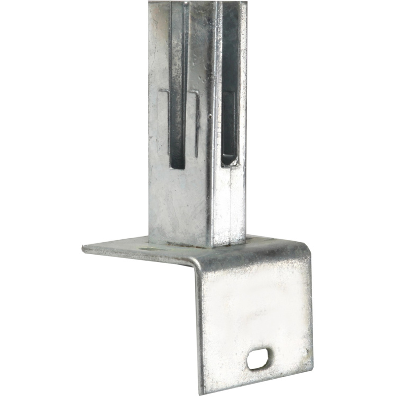 Floraworld Úhlová opěrná patka pro plotové sloupky, pozinkovaná, 60 x 40 mm