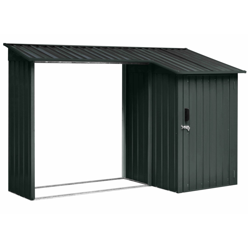 Floraworld Přístřešek na palivové dříví s místností na nářadí