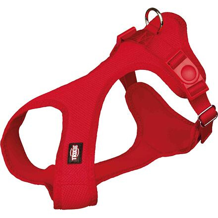 Trixie Postroj Soft Vypolstrovaný Červený - 20mm/35 až 50cm