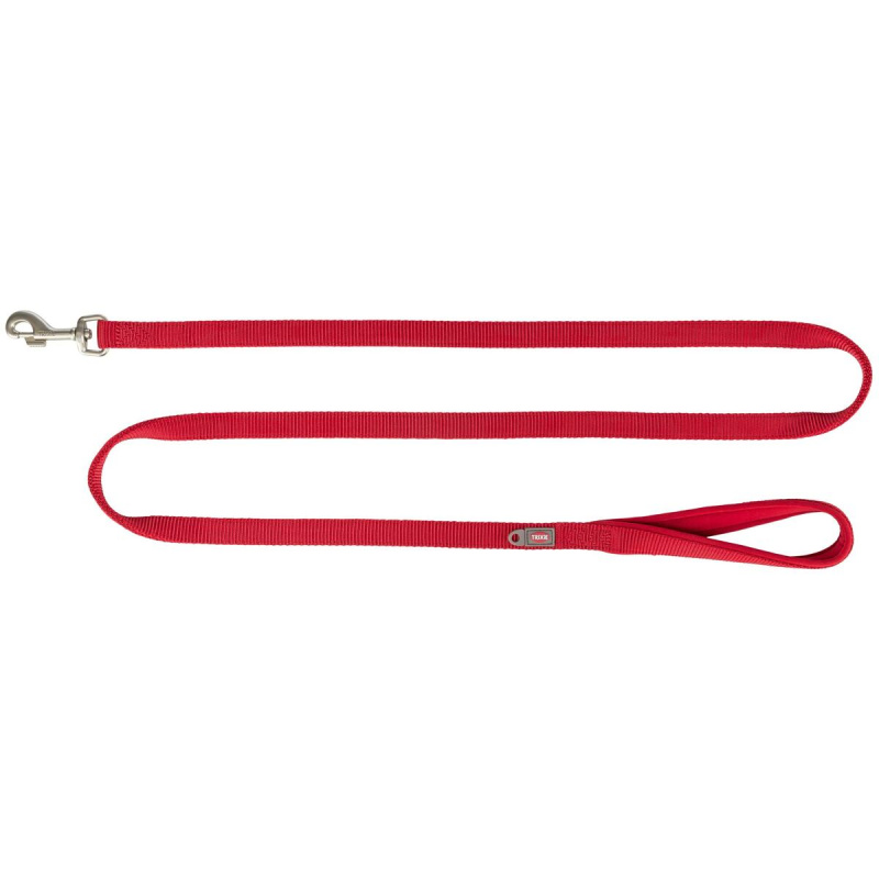 Vodítko PREMIUM extra dlouhé, červená M-L: 1,80 m/20 mm