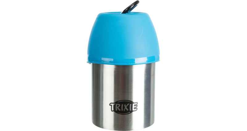 Láhev kovová s plastovou miskou 750 ml