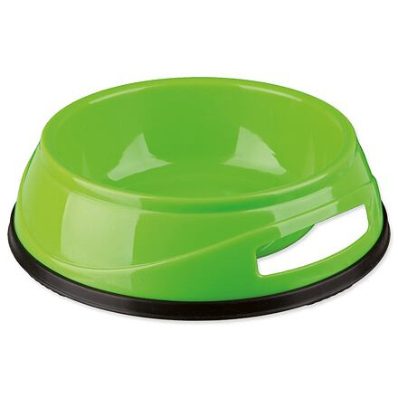 Plastová HEAVY miska s gumovým okrajem modrá 0,3 l/ 12 cm