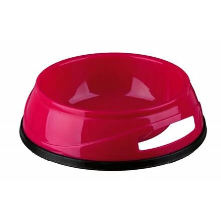 Plastová HEAVY miska s gumovým okrajem modrá 1,5 l/ 20 cm