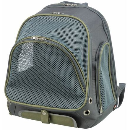 Transportní batoh LYLA, 34 x 22 x 42 cm, do 8 kg, nylon, šedá/modrá 1 ks