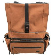 ROLLTOP 2v1, multifunkční batoh i ledvinka, bavlna/polyester, rezavá 1 ks