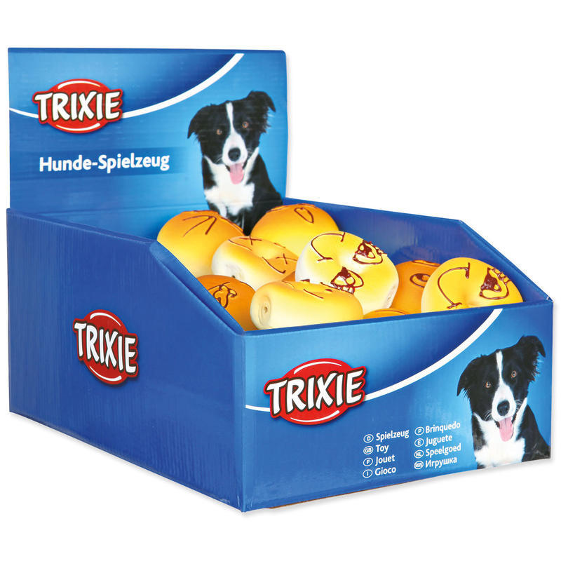 Trixie Hračka Bagel s Obličejem - 6cm