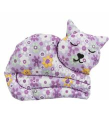 CAT, bavlněná kočka, hračka pro kočky s valerianem 13 cm