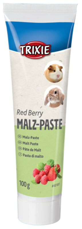 Sladová pasta pro hlodavce Red Berry - s lesními plody,  100g