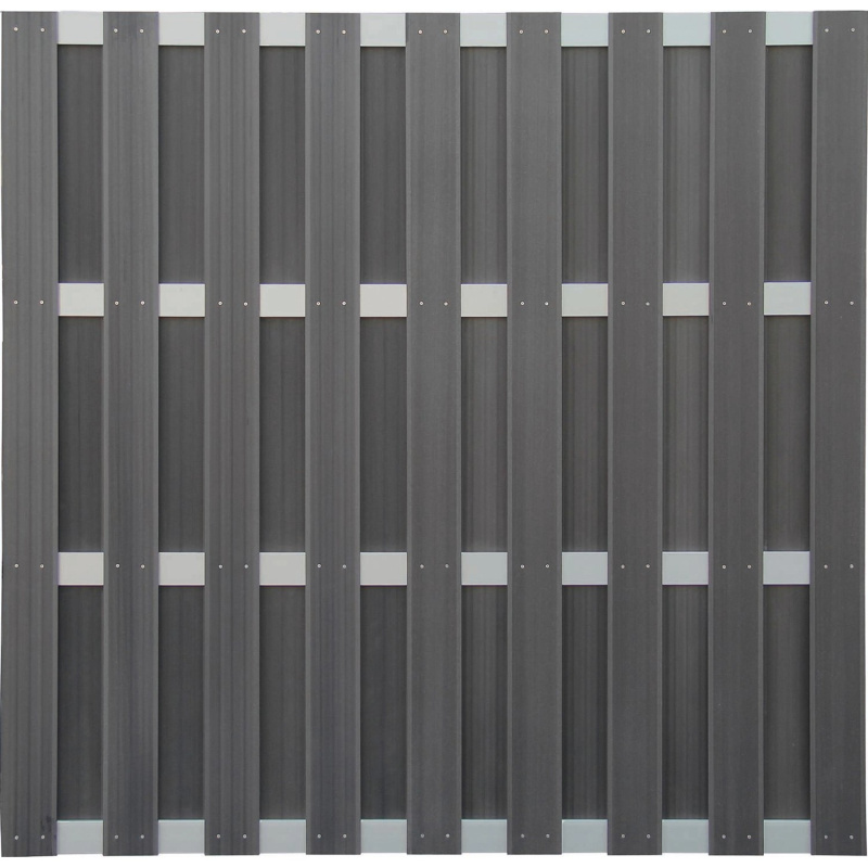 OBI Plotový prvek WPC/ALU antracitový 180 x 180 cm