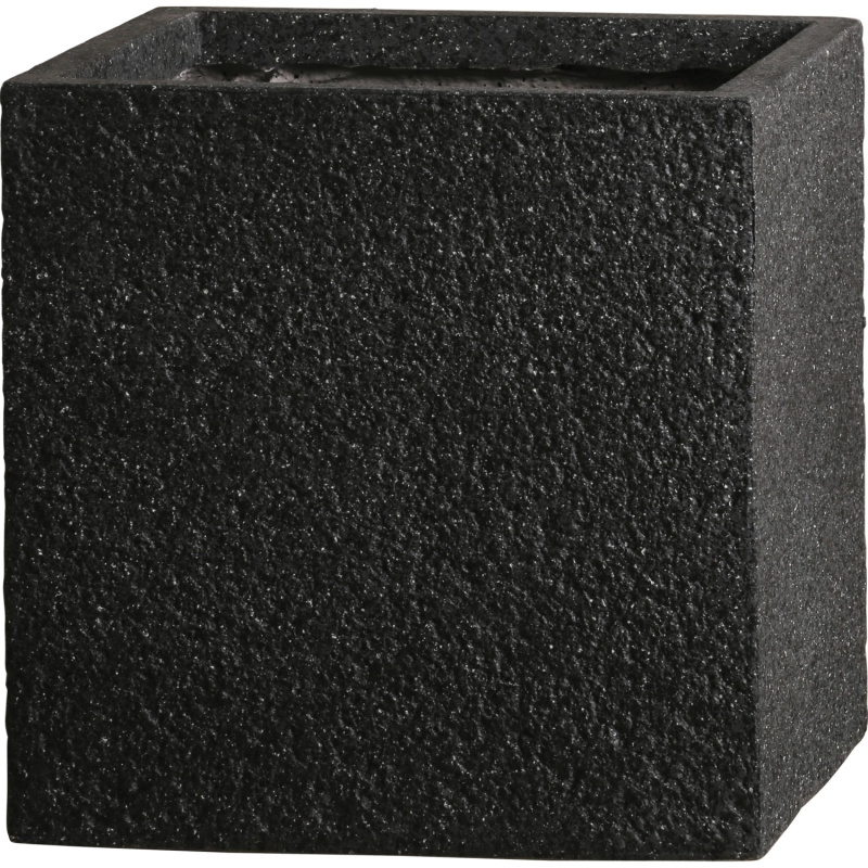 Květináč Calais, antracitová, 39 x 39 x 40 cm