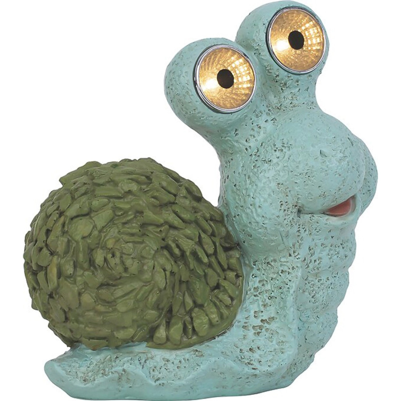 LED Solární svítidlo šnek