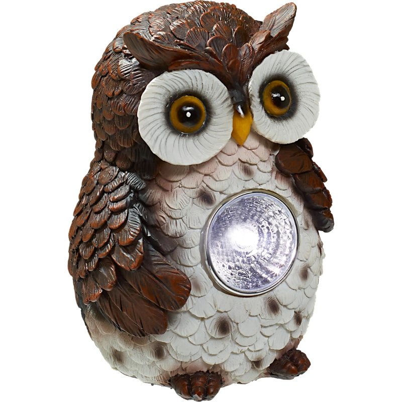 OBI LED solární svítidlo Visso sova