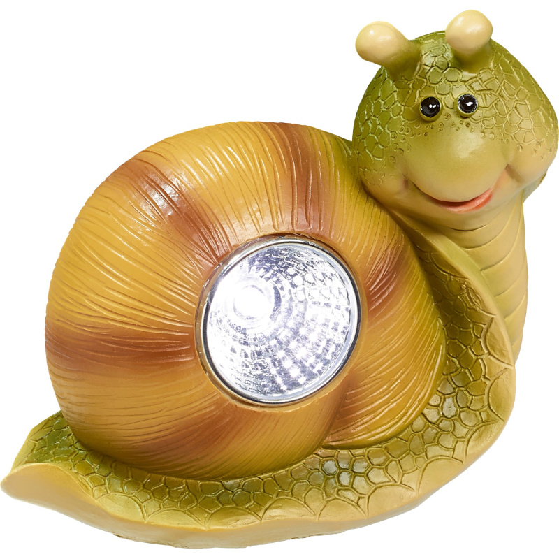 OBI LED solární svítidlo Visso šnek