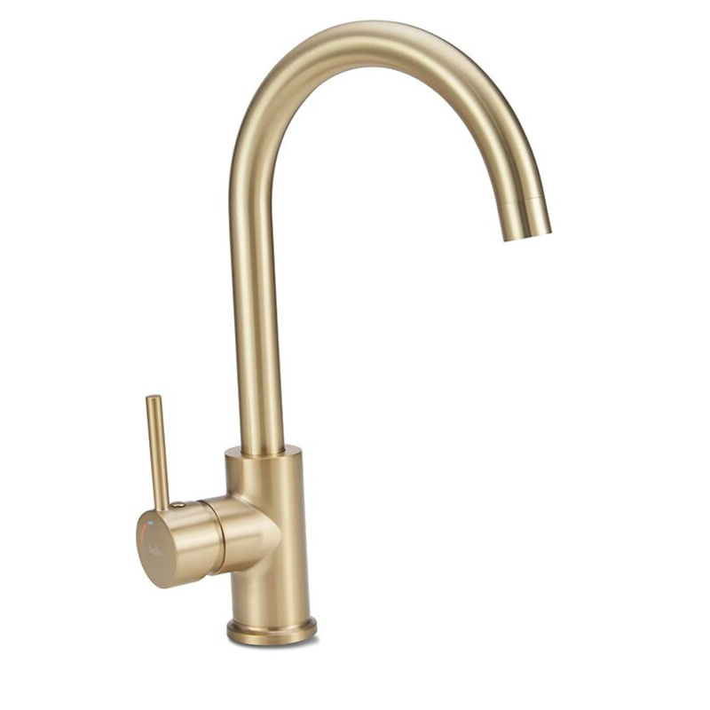 baliv Kuchyňská vodovodní baterie páková KI-1833 zlatá