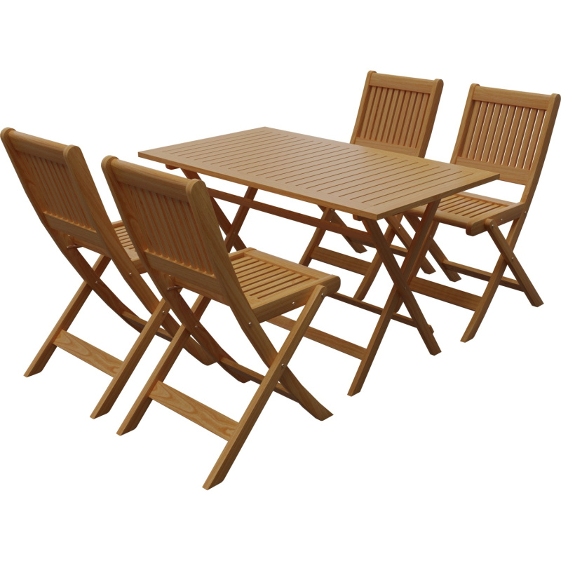 VLC Sestava zahradního nábytku Gracefield akátové dřevo 5dílná