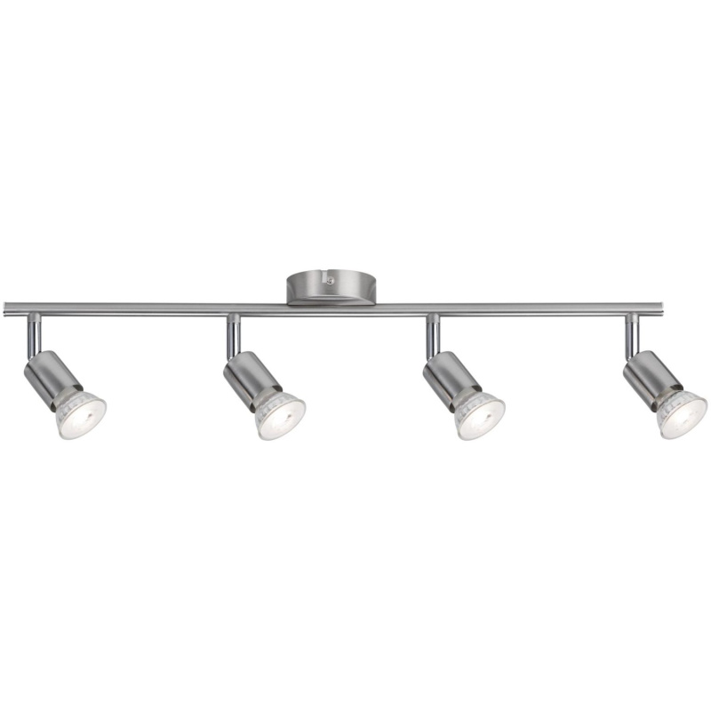 Paulmann Bodové svítidlo Carolina 4x 10 W GU10 matný nikl 230 V kov
