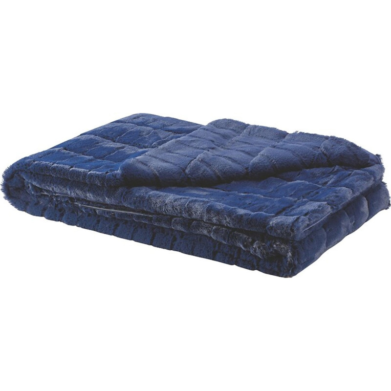 Deka tmavě modrá 130 x 170 cm