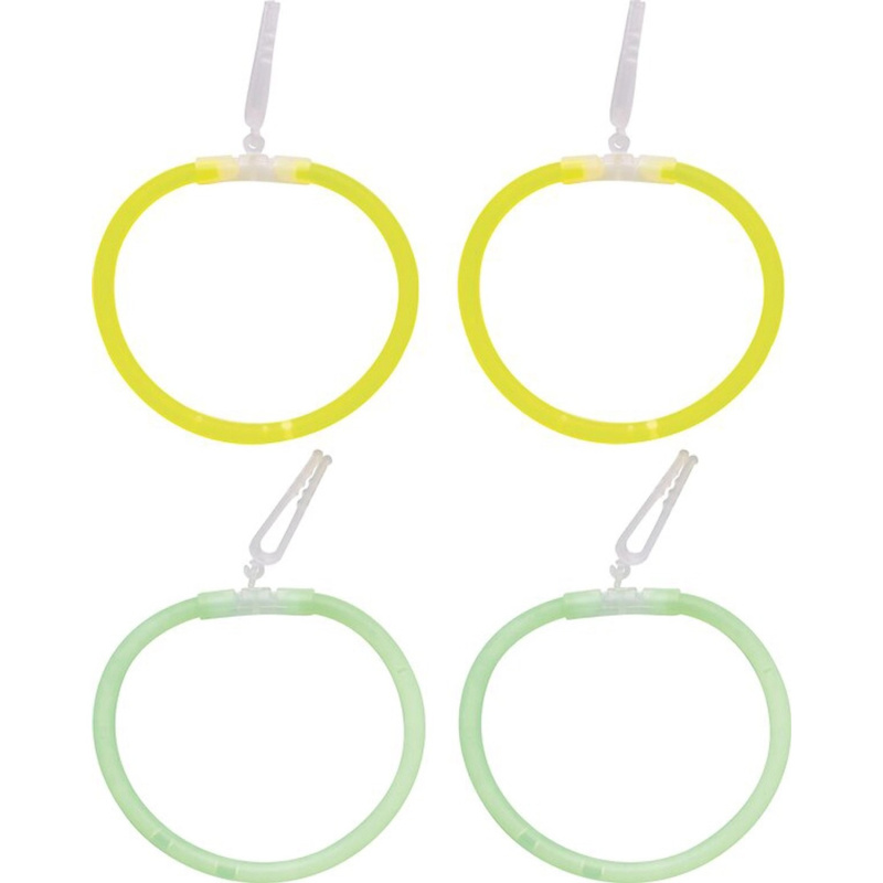 Svítící tyčinka - náušnice kruhy