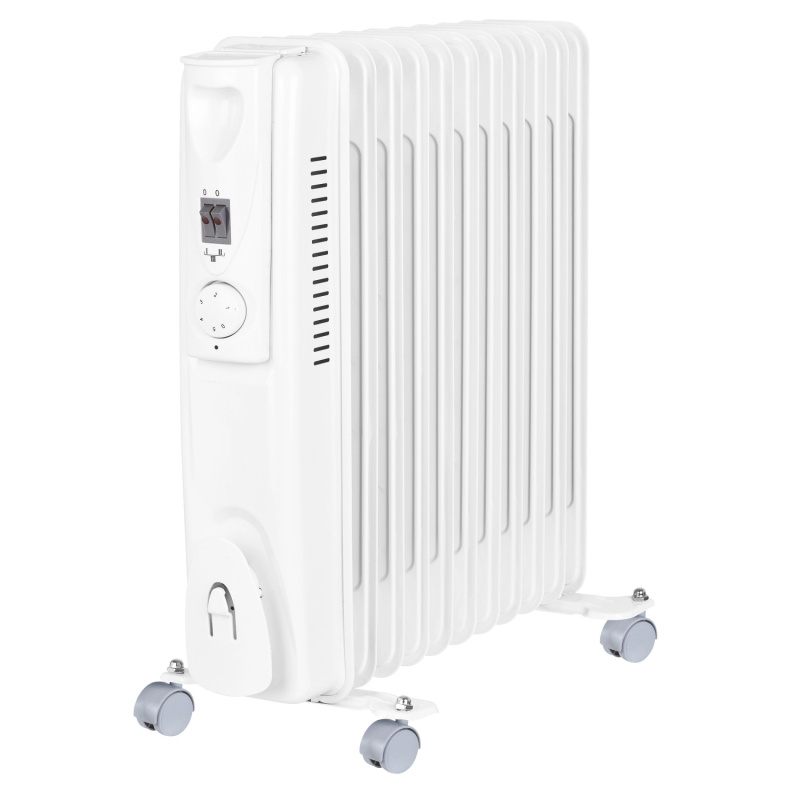 OBI Olejový radiátor Grena, bílý, 2500 W