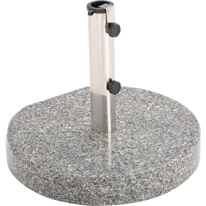 OBI Stojan na slunečník Granada granit.šedý pro tyče pr.38-48mm,max. pr. 4m 40kg