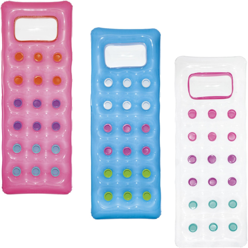 Bestway Nafukovací lehátko s okénkem, různé barvy, 1 ks, 188 x 71 cm