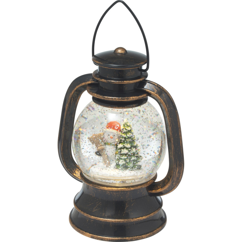 VLC LED svěhová koule lucerna bronzová, 20 x 15 x 10,8 cm, 1 ks