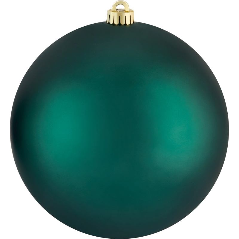 OBI Vánoční ozdoba plastová koule XXL matná zelená pr. 20 cm, 1 ks