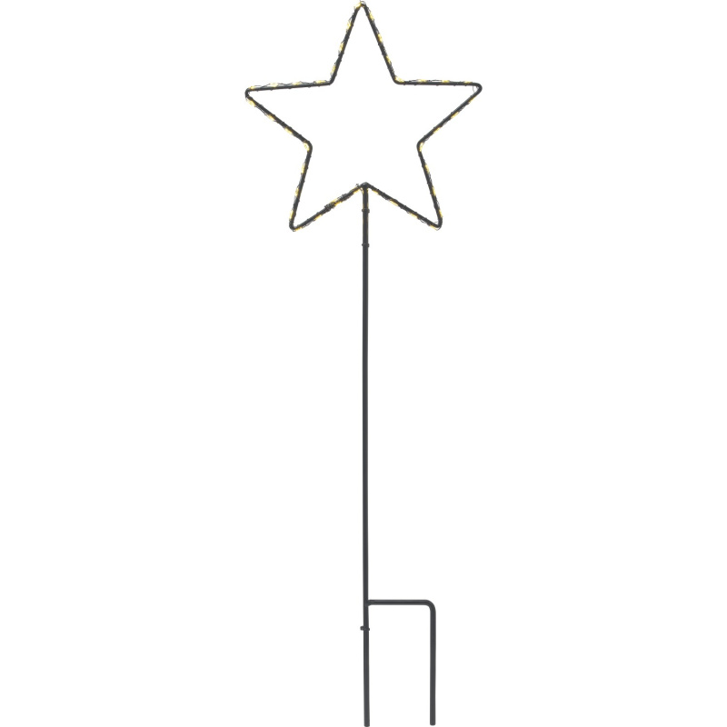 Vánoční zahradní LED zápich, 40 diod, různé druhy, 60 cm