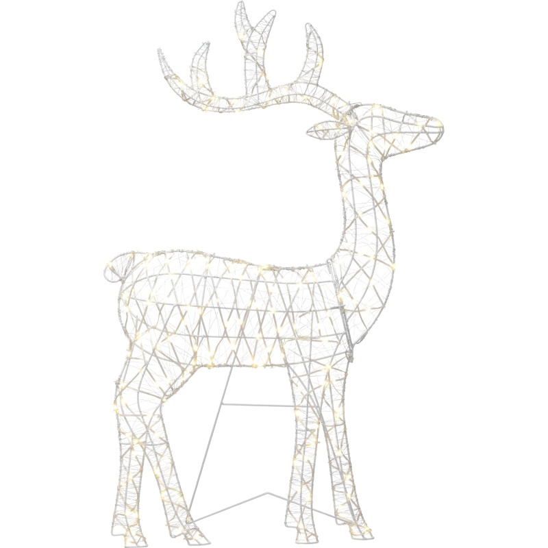 Exteriérová LED drátěná figurka soba, 160 LED, 68 x 105 cm