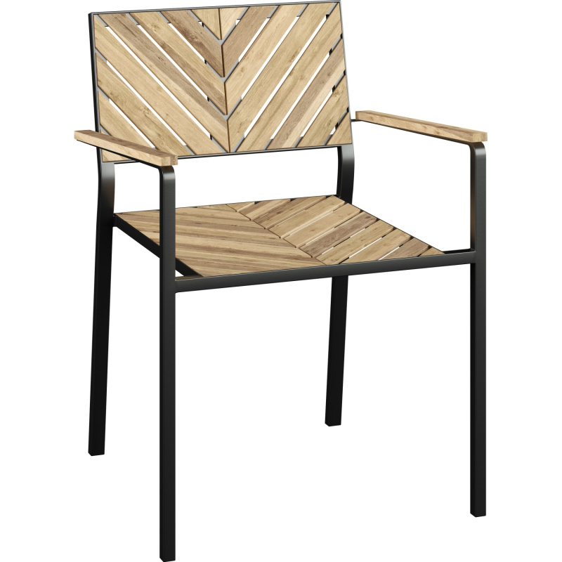 Zahradní křeslo Ovando s opěrkami na ruce