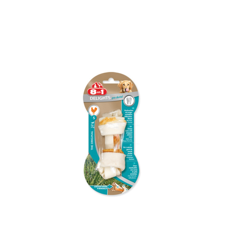 Kost 8in1 Dental Delights žvýkací S 1 ks