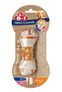 Kosti žvýkací 8in1 Triple Flavour S 1 ks