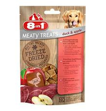 Pochoutka 8in1 Meaty Treats FD Duck/Apple 50g