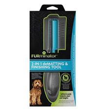 FURminator hřeben 2v1 deMatting&Finishing Tool pro psy 1ks/2v1