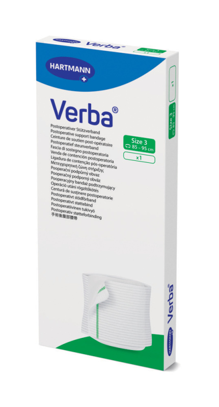 VERBA břišní pás podpůrný vel.3/1ks 85-95cm