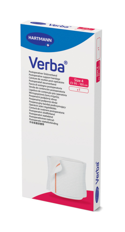 VERBA břišní pás podpůrný vel.4/1ks 95-105cm