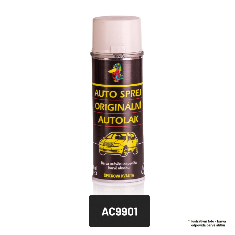 Auto sprej šedá grafitová metalická 200ml (U9U9)