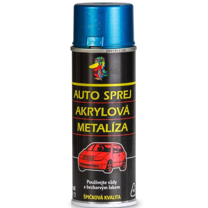 Auto sprej mořská modrá metalická 200ml