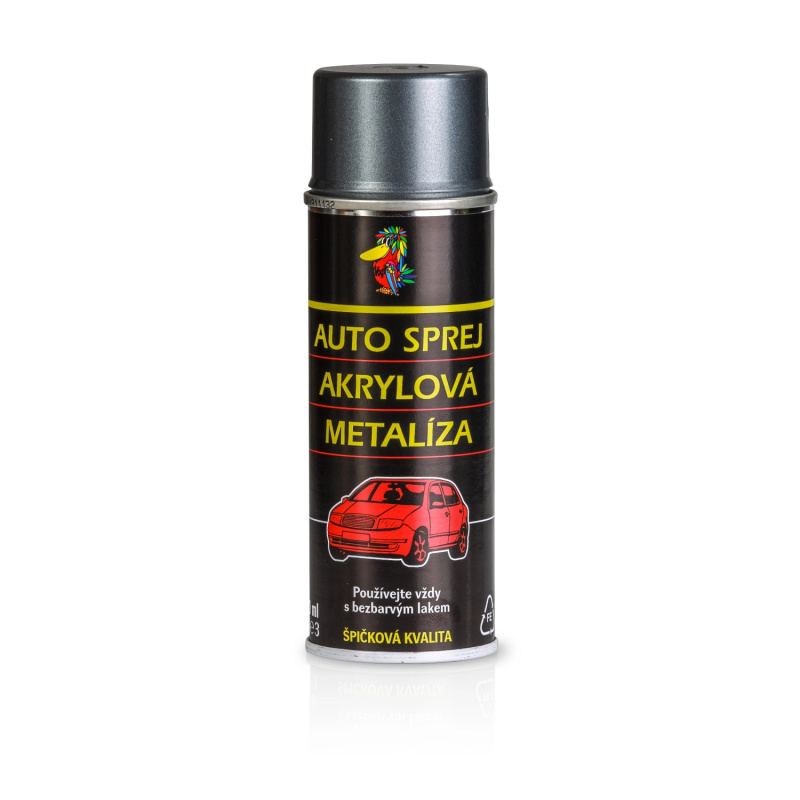 Auto sprej šedá metalická 200ml