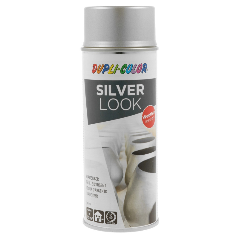 Dupli-Color Barva ve spreji SILVER LEAF EFFECT 400 ml, stříbrná