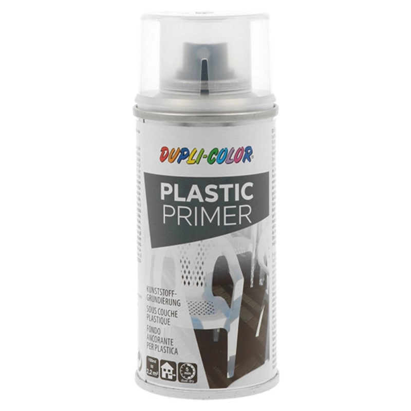 DUPLI-COLOR Základová barva ve spreji na palsty PLASTIC PRIMER čirá 150 ml