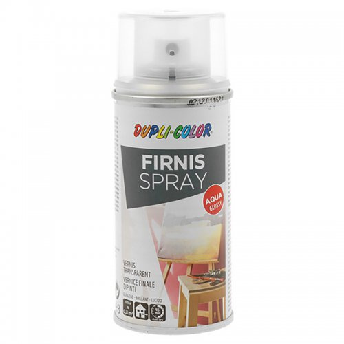 Dupli color Sprej Aqua lak na vodní bázi bezbarvý lesklý 350 ml