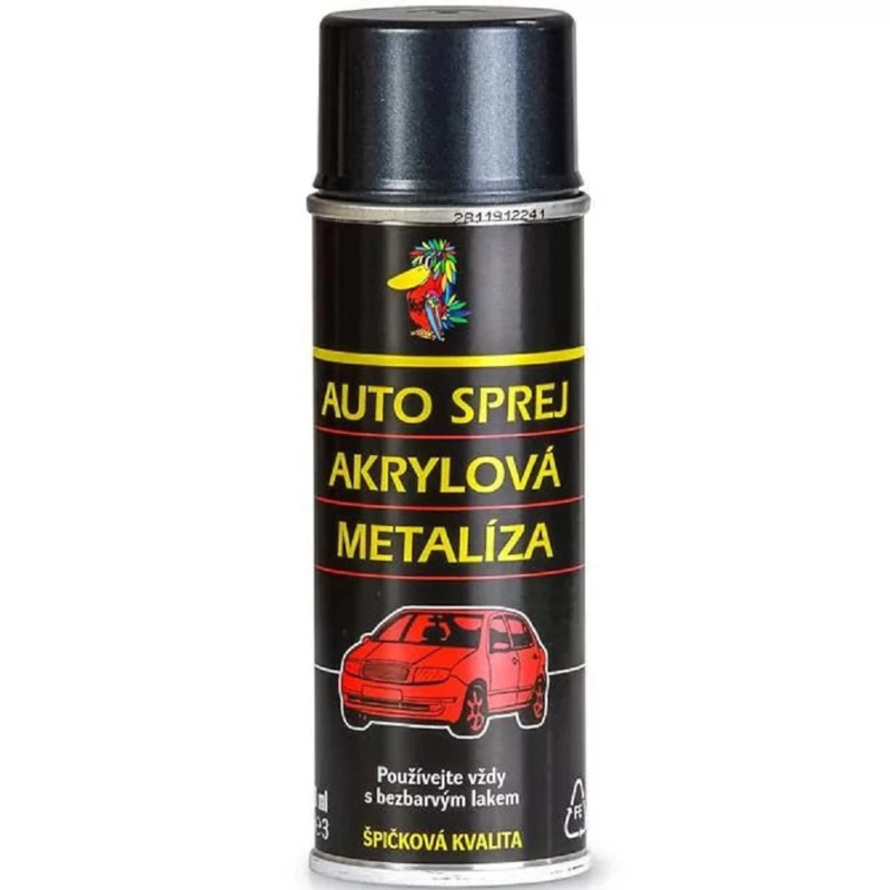 Auto sprej antracit šedá metalická 200ml