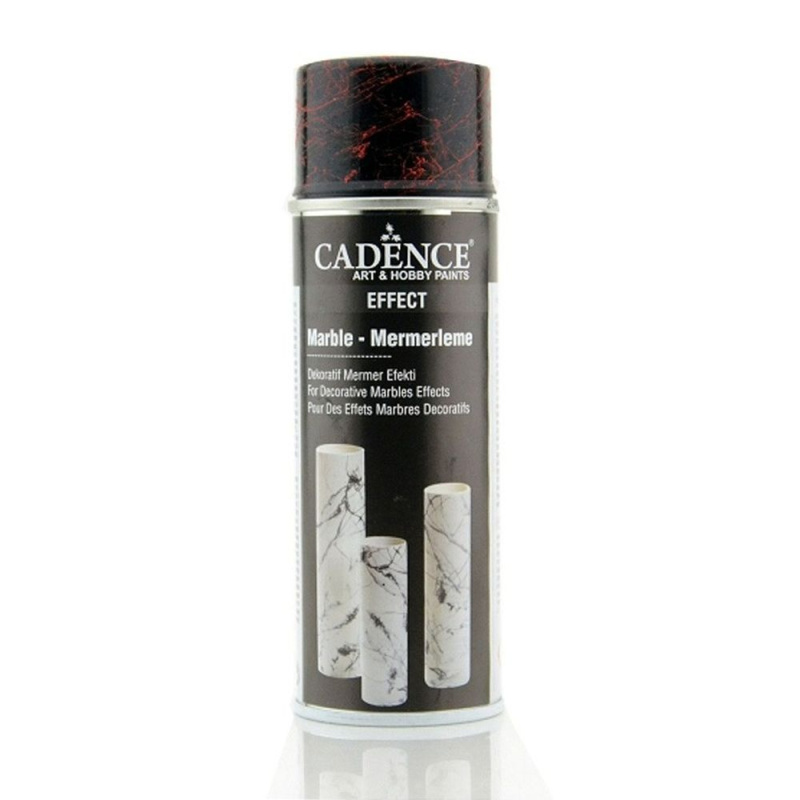 Mramorovací barva ve spreji 200 ml - červená red Aladine