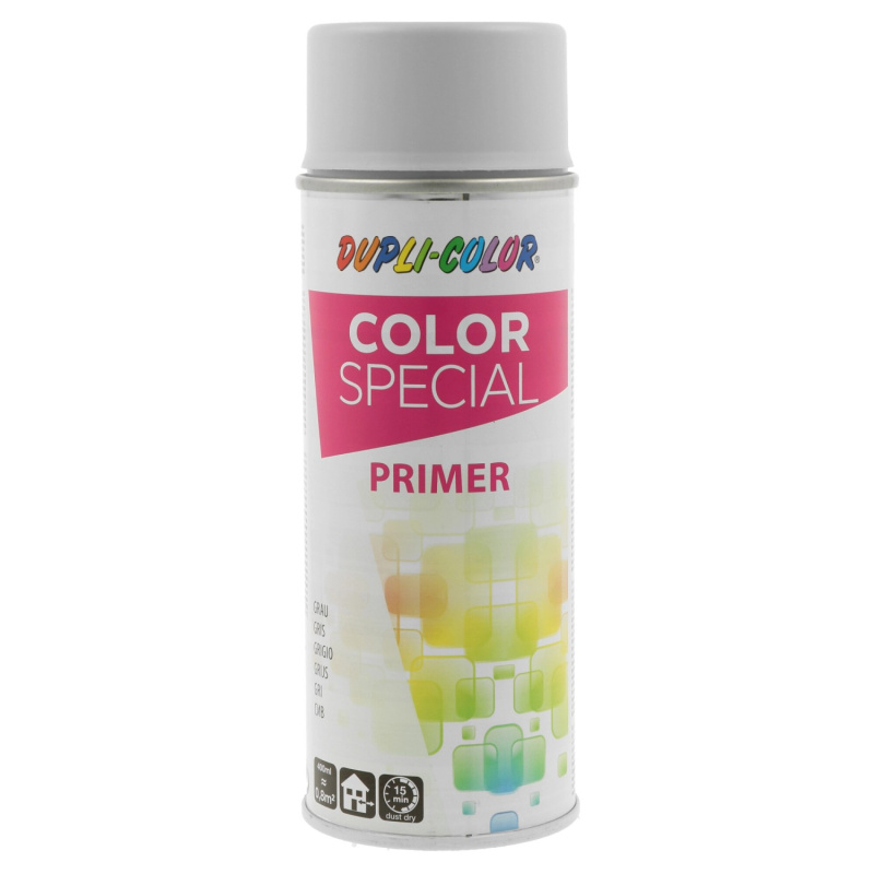 DUPLI-COLOR Základový lak ve spreji COLOR SPRAY šedý matný 400 ml