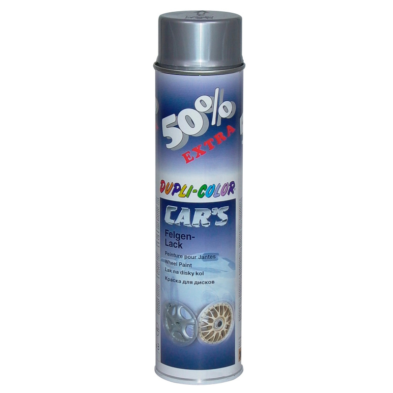 Dupli-Color Lak ve spreji na ráfky CAR´S 600 ml, stříbrný