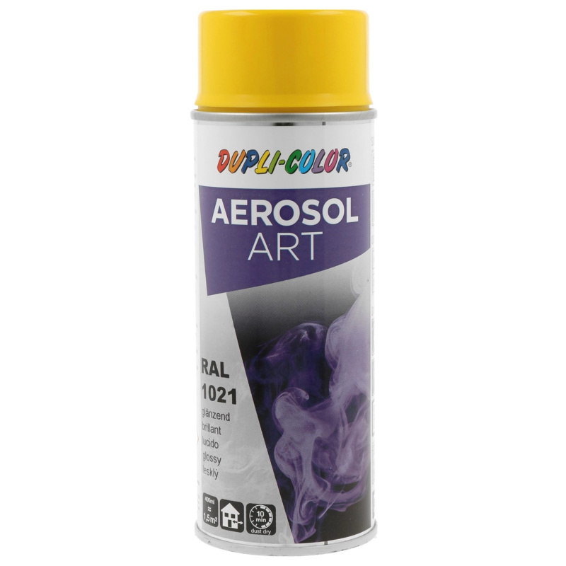 DUPLI-COLOR Lak ve spreji AEROSOL ART (1021) žlutá hořčičná 400 ml