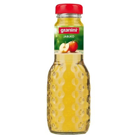 granini Džus 100 % jablko 24 x 200 ml vratná láhev