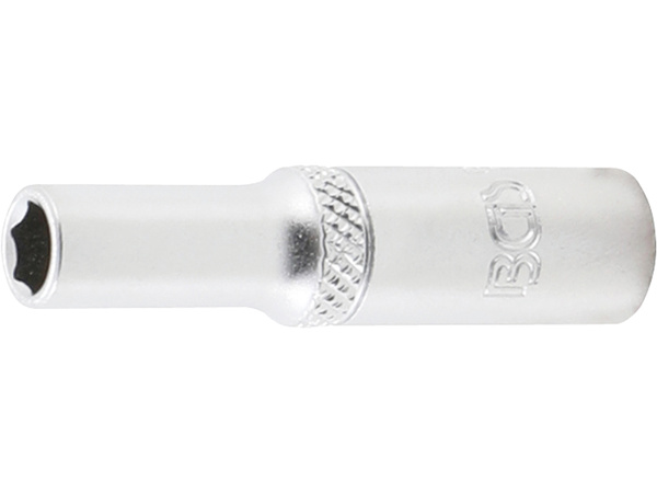 Nástrčná hlavice šestihranná, 1/4", 6 mm, prodloužená - B10506